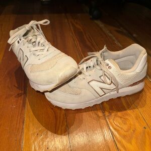 New Balance off white sneakers